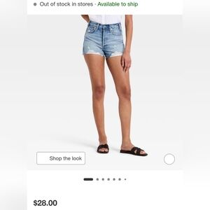 NEW w/Tags Two Pair Women's / Juniors Size 24/00 Cutoff Button High-Rise Shorts